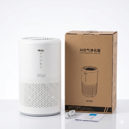 Máy lọc không khí AI300 Water System, tạo ion âm,kiêm Loa Bluetooth , đèn UV d…