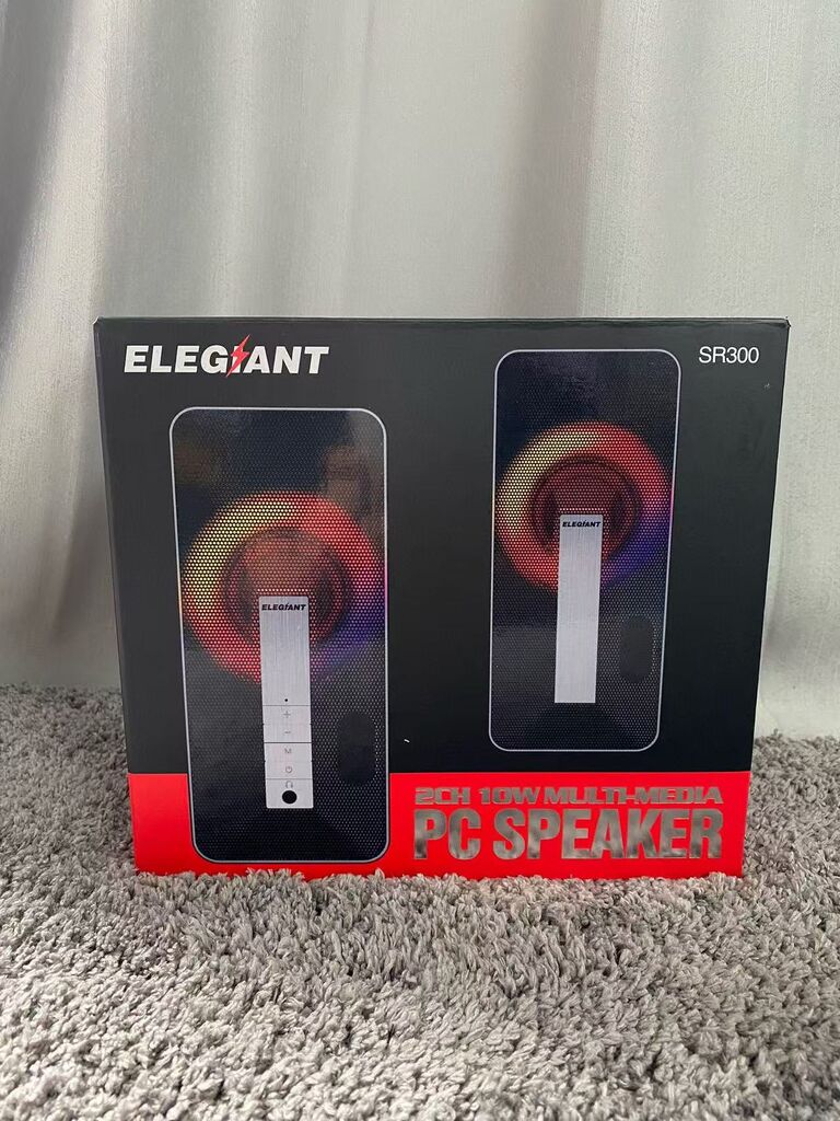 Cặp loa Bluetooth Elegiant SR300 ( Hà Lan ), công suất 10W, loa máy tính - Ảnh 4