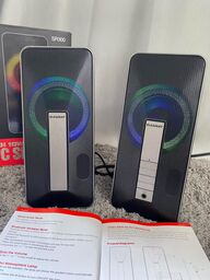 Cặp loa Bluetooth Elegiant SR300 ( Hà Lan ), công suất 10W, loa máy tính