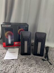 Cặp loa Bluetooth Elegiant SR300 ( Hà Lan ), công suất 10W, loa máy tính