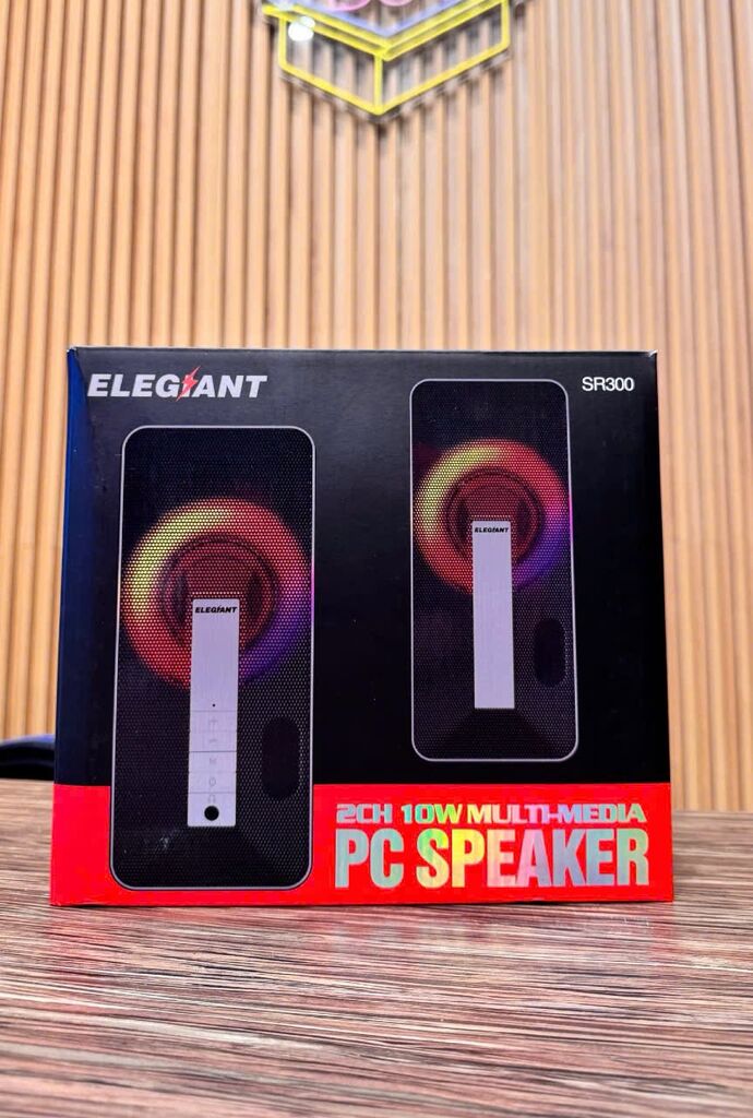Cặp loa Bluetooth Elegiant SR300 ( Hà Lan ), công suất 10W, loa máy tính - Ảnh 2
