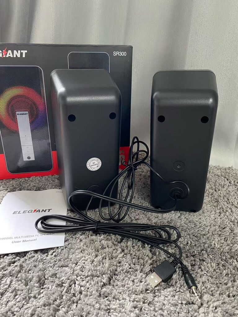 Cặp loa Bluetooth Elegiant SR300 ( Hà Lan ), công suất 10W, loa máy tính - Ảnh 10