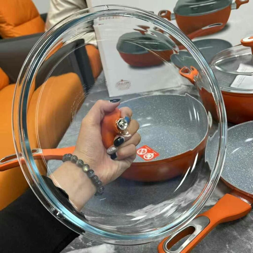 Bộ Nồi Chảo Chống Dính DESLON Kitchenware - dùng được cho bếp từ, ko chứa PFOA - Ảnh 8