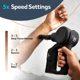 Súng massage Chirogun Percussion Massage Gun, máy Massage đa năng, 17 đầu đấm…
