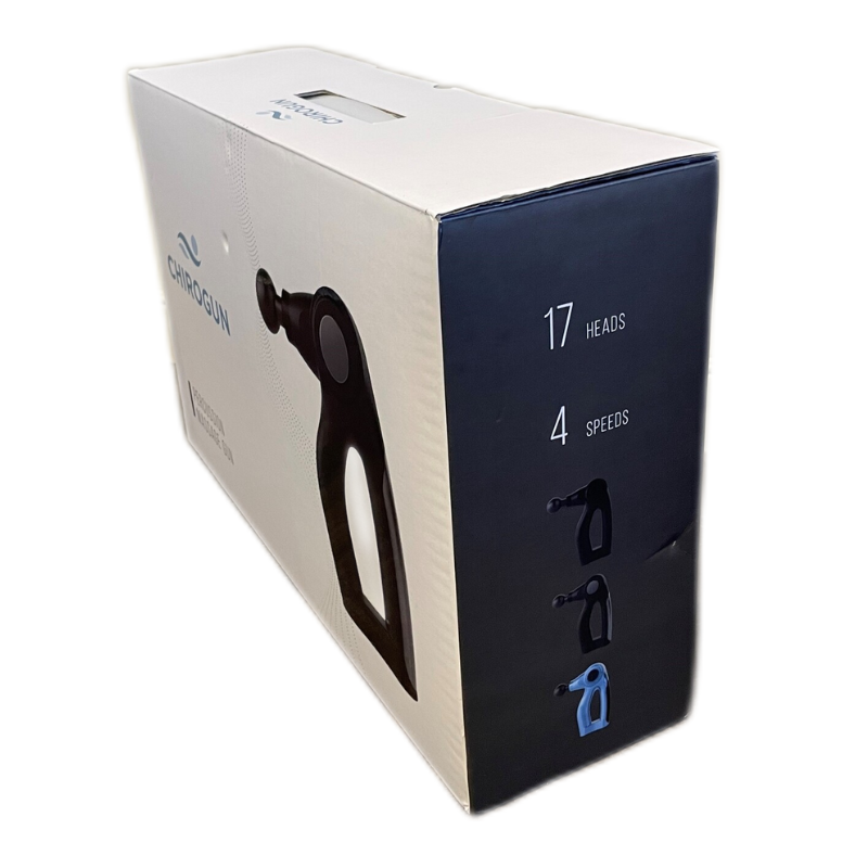 Súng massage Chirogun Percussion Massage Gun, máy Massage đa năng, 17 đầu đấm (dính tay) - Ảnh 10
