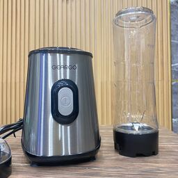 Máy xay sinh tố đa năng GEARGO Mini Standmixer GJ201, lưỡi thép 304, an toàn -…
