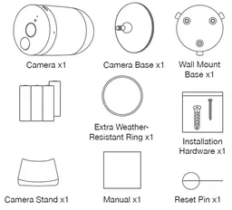 Camera Wifi Kami ( Xiaomi )chạy App Yi Home - sạc pin / kèm dock sạc ,không dâ…