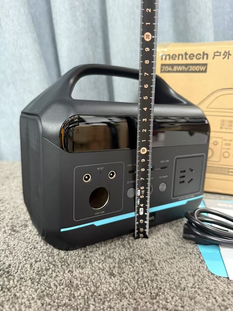 Trạm sạc MENTECH 300W MT300 dung lượng 204.8Wh, 2 cổng C 100W & 30W, sạc 220v - Ảnh 4