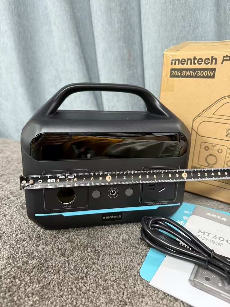 Trạm sạc MENTECH 300W MT300 dung lượng 204.8Wh, 2 cổng C 100W & 30W, sạc 220v - Ảnh 5