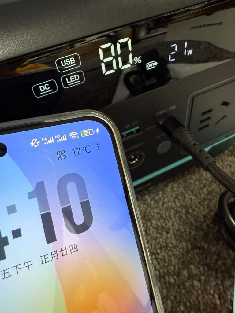 Trạm sạc MENTECH 300W MT300 dung lượng 204.8Wh, 2 cổng C 100W & 30W, sạc 220v - Ảnh 10