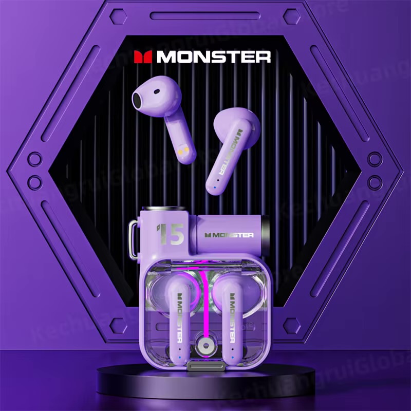 Tai Nghe Bluetooth Monster XKT15, chống nước,giảm tiếng ồn chơi game - Ảnh 8