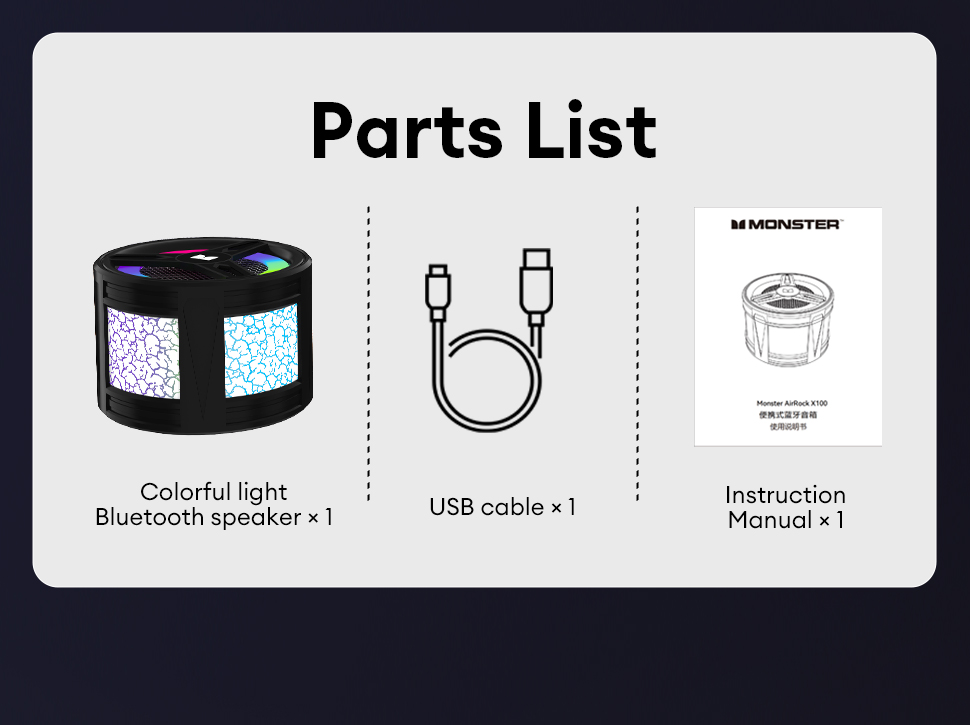 Loa Bluetooth hãng Monster AirRock X100 - Ảnh 4