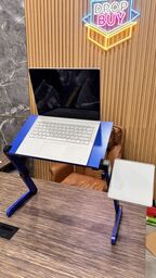 Bàn laptop di động RAINBEAN ( hàng Amazon ) , kèm bàn kê chuột , có thể gập gọn
