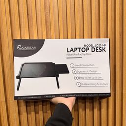 Bàn laptop di động RAINBEAN ( hàng Amazon ) , kèm bàn kê chuột , có thể gập gọn