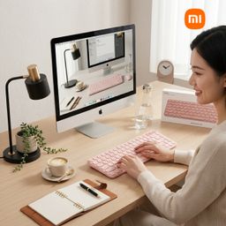 Bàn phím không dây Bluetooth hãng Xiaomi MIIIW Keyboard Air 85 MWXKT01