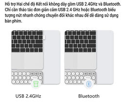 Bàn phím không dây Bluetooth hãng Xiaomi MIIIW Keyboard Air 85 MWXKT01