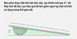 Bàn phím không dây Bluetooth hãng Xiaomi MIIIW Keyboard Air 85 MWXKT01