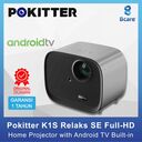 Máy chiếu Pokitter K1S, 1080P, chạy Android, kết nối điện thoại ( hàng Amazon)