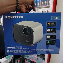 Máy chiếu Pokitter K1S, 1080P, chạy Android, kết nối điện thoại ( hàng Amazon)