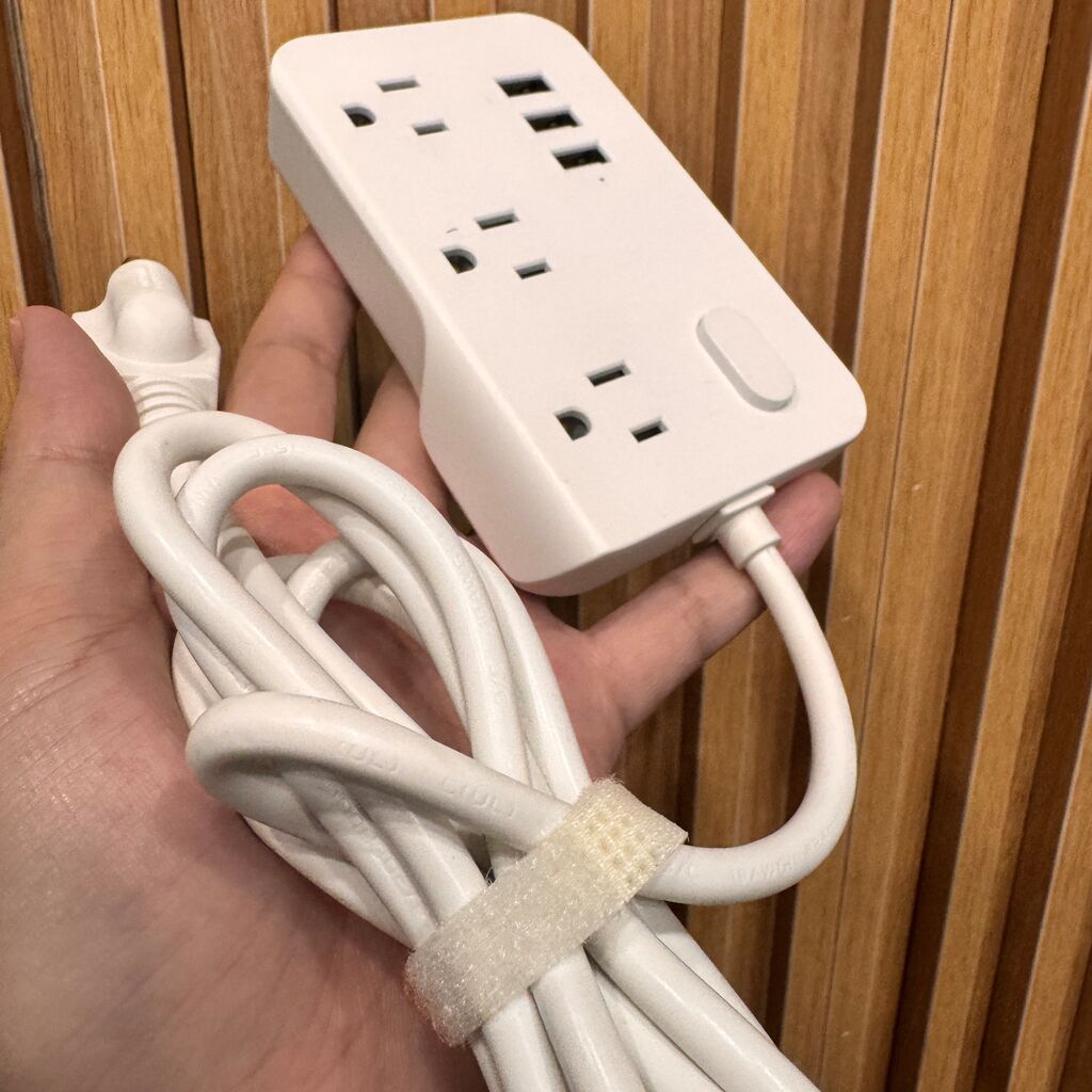 Ổ điện đa năng ECS-US005, 3 ổ 220V + 3 cổng USB-A ( không hộp) - Ảnh 4