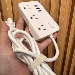 Ổ điện đa năng ECS-US005, 3 ổ 220V + 3 cổng USB-A ( không hộp)