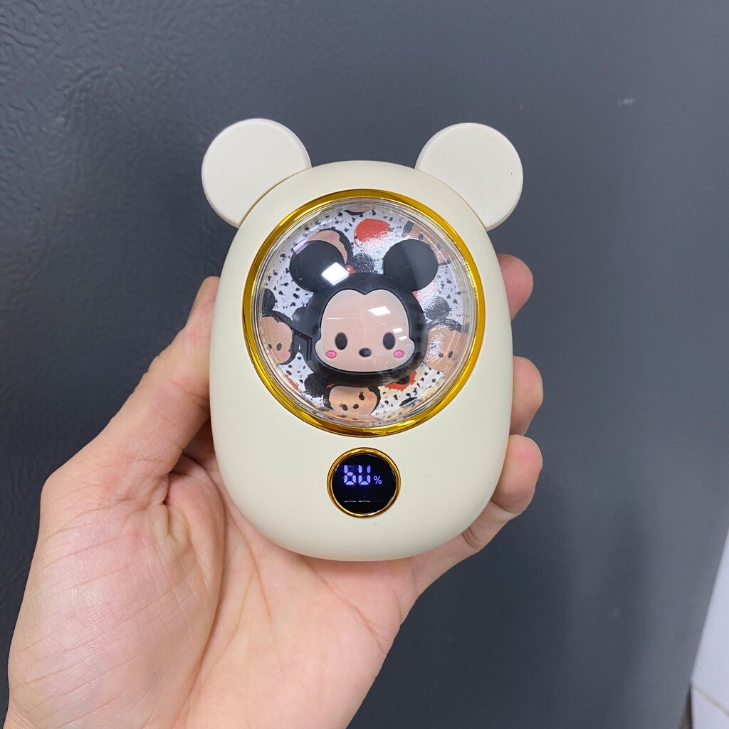 Pin Dự Phòng 20.000mAh (khả dụng 10k)  sạc nhanh 20W PPS/PD Disney Tsum, liền cáp (màu ngẫu nhiên) - Ảnh 8