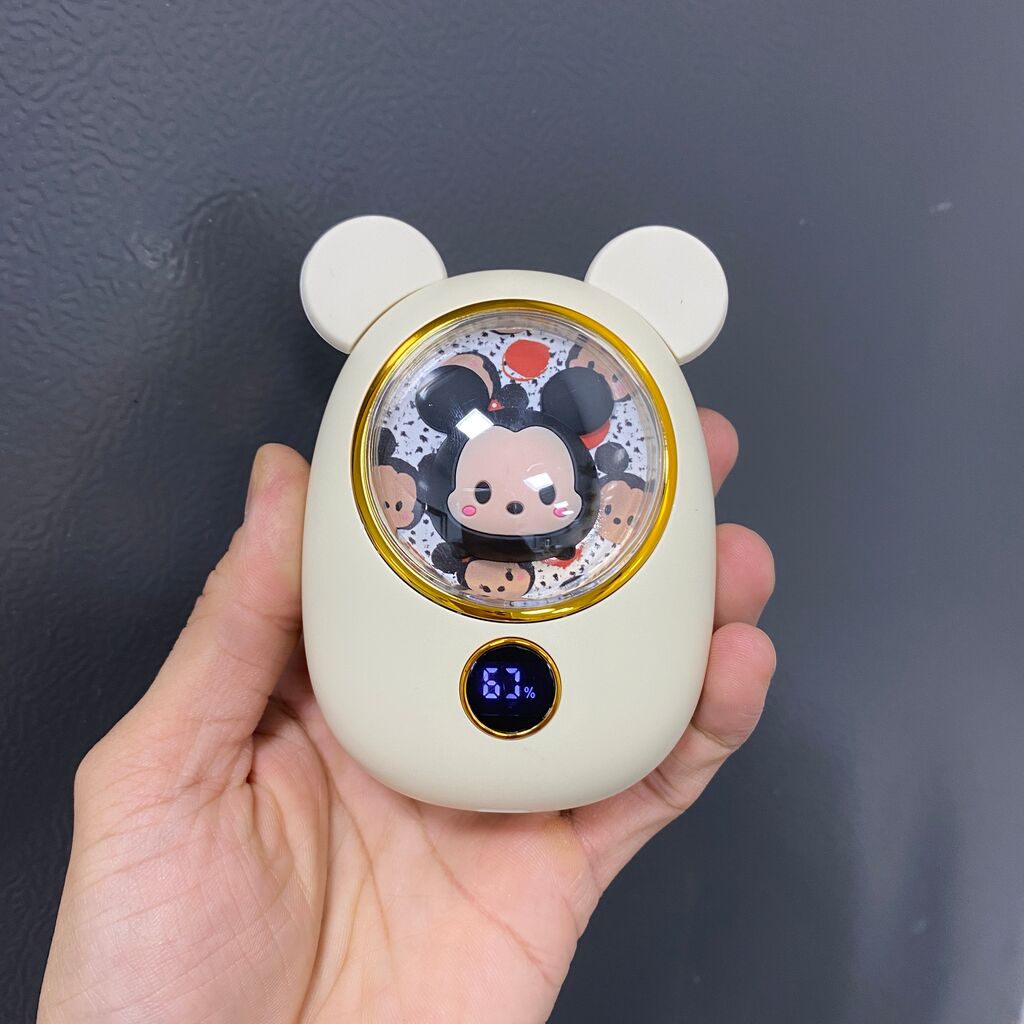 Pin Dự Phòng 20.000mAh (khả dụng 10k)  sạc nhanh 20W PPS/PD Disney Tsum, liền cáp (màu ngẫu nhiên) - Ảnh 10
