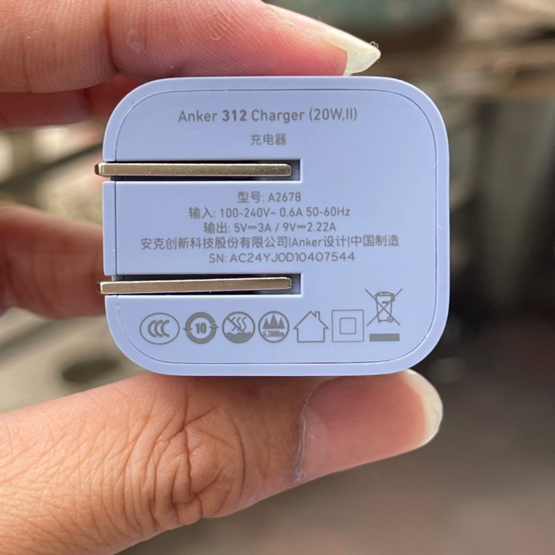 Sạc Nhanh 20W ANKER 312 - A2678, fullbox - màu ngẫu nhiên - Ảnh 9