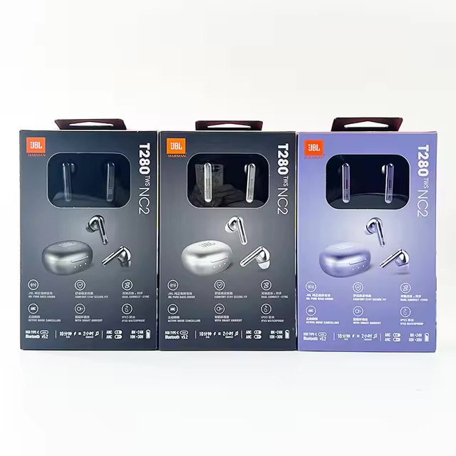 Tai nghe Bluetooth hãng JBL T280 TWS NC2, chống ồn chủ động ANC, hàng chính hãng - Ảnh 5