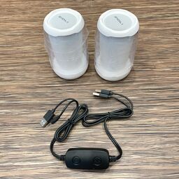 Cặp 2 Loa Bluetooth Zidli D81 – Đèn RGB đổi màu theo nhạc, có dây AUX