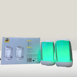 Cặp 2 Loa Bluetooth Zidli D81 – Đèn RGB đổi màu theo nhạc, có dây AUX