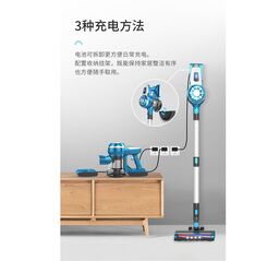 Máy hút bụi không dây POODA W1 Pro, thân nhôm, lõi lọc rửa được
