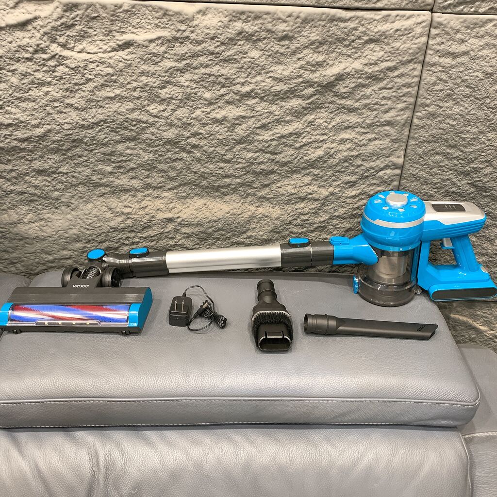 Máy hút bụi không dây POODA W1 Pro, thân nhôm, lõi lọc rửa được - Ảnh 8