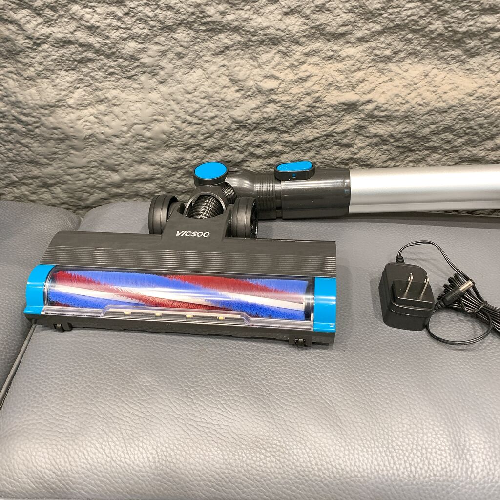 Máy hút bụi không dây POODA W1 Pro, thân nhôm, lõi lọc rửa được - Ảnh 9