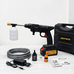 Máy xịt rửa xe cầm tay dùng pin sạc hãng DUNLANDI 48VF