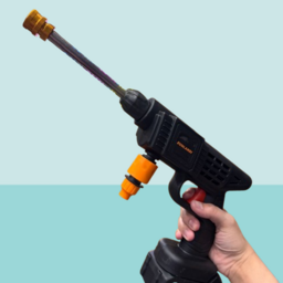 Máy xịt rửa xe cầm tay dùng pin sạc hãng DUNLANDI 48VF