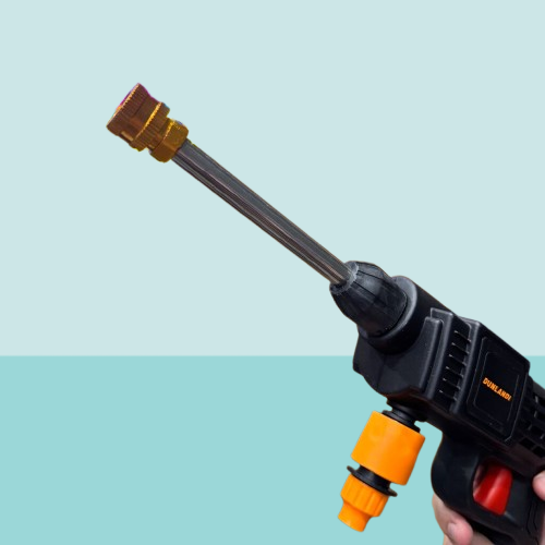 Máy xịt rửa xe cầm tay dùng pin sạc hãng DUNLANDI 48VF - Ảnh 5