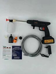 Máy xịt rửa xe cầm tay dùng pin sạc hãng DUNLANDI 48VF