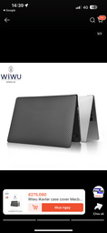 Wiwu iKavlar case cover Macbook Pro 16.2" A2485. Ốp vân carbon siêu mỏng