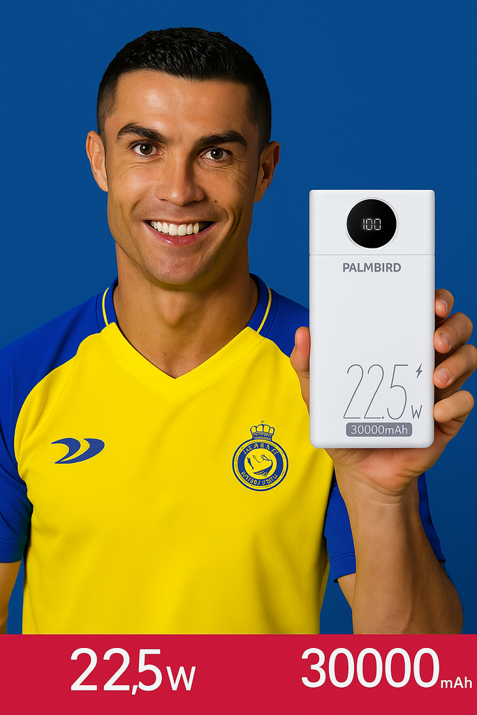 Pin dự phòng PALMBIRD 30000mAh sạc nhanh 22.5W (hộp xấu)  - Ảnh 2