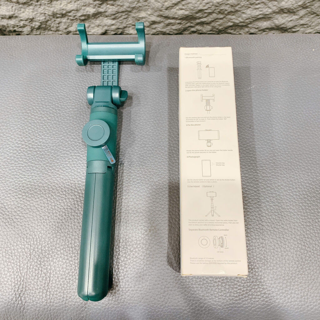 Gậy chụp ảnh Bluetooth kiêm chân tripod  WS-18026-1 ( màu ngẫu nhiên ) - Ảnh 4