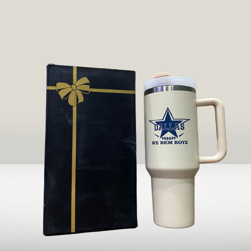 Ly giữ nhiệt 40oz, hàng quà tặng, có logo các đội bóng ( được chọn màu, logo ngẫu nhiên)
