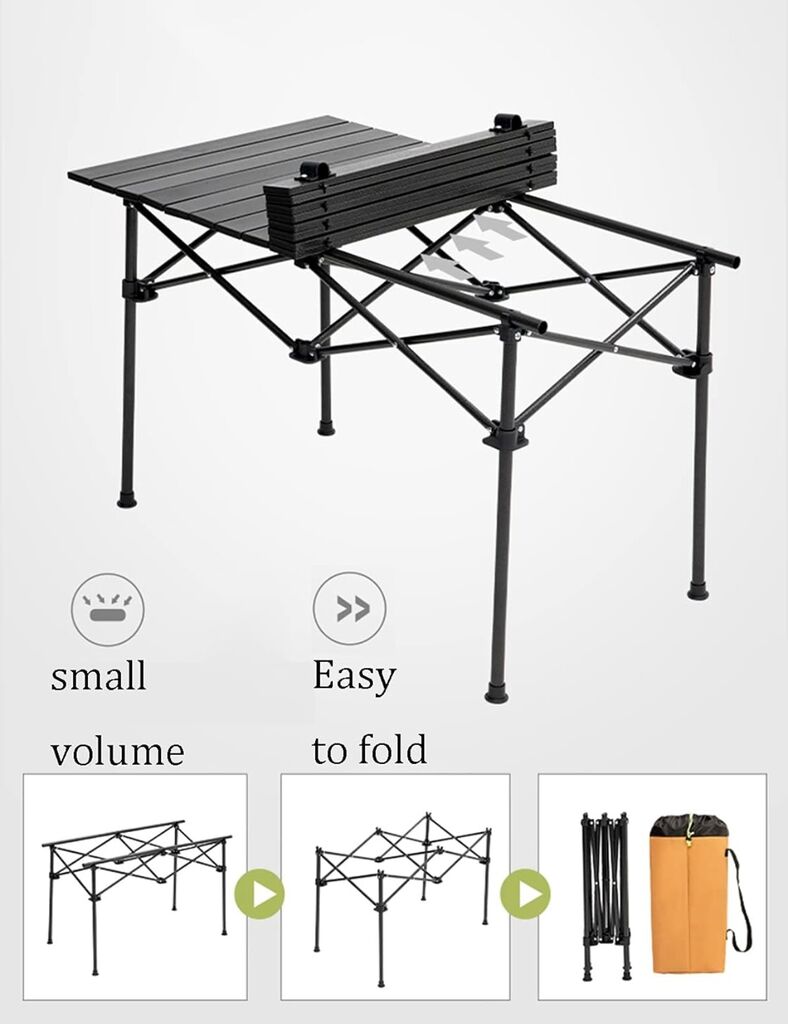 Bộ Bàn Ghế Dã Ngoại Gấp Gọn 6 Ghế ( hàng Amazon Mỹ ) - Ảnh 4