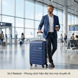 Vali cỡ 20 inch hãng Reebok ( Anh Quốc ) RB210023-BL