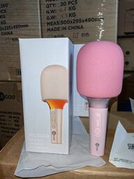Micro karaoke Bluetooth LENOVO Lecoo MCS360 , có TWS 2 mic, đèn RGB, cổng AUX