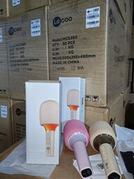 Micro karaoke Bluetooth LENOVO Lecoo MCS360 , có TWS 2 mic, đèn RGB, cổng AUX