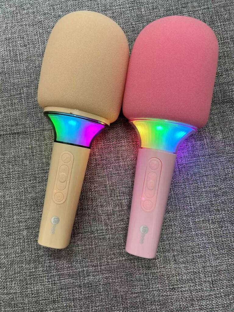 Micro karaoke không dây LENOVO Lecoo MCS360 , có TWS 2 mic, đèn RGB, cổng AUX - Ảnh 3