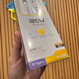Dây cáp sạc nhanh C to C hãng VK 120W - 102C