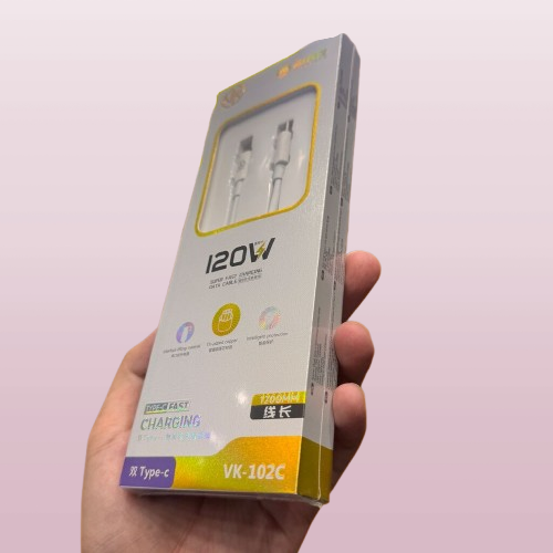 Cáp C to C hãng VK 120W - 102C - Ảnh 7