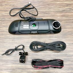 Camera hành trình gương iDAS-D+ Wonder Careway, có cam lùi, gắn sim 4G